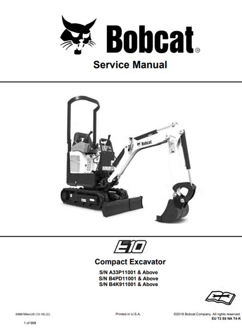 bobcat e10 mini excavator specs|bobcat e10 service manual.